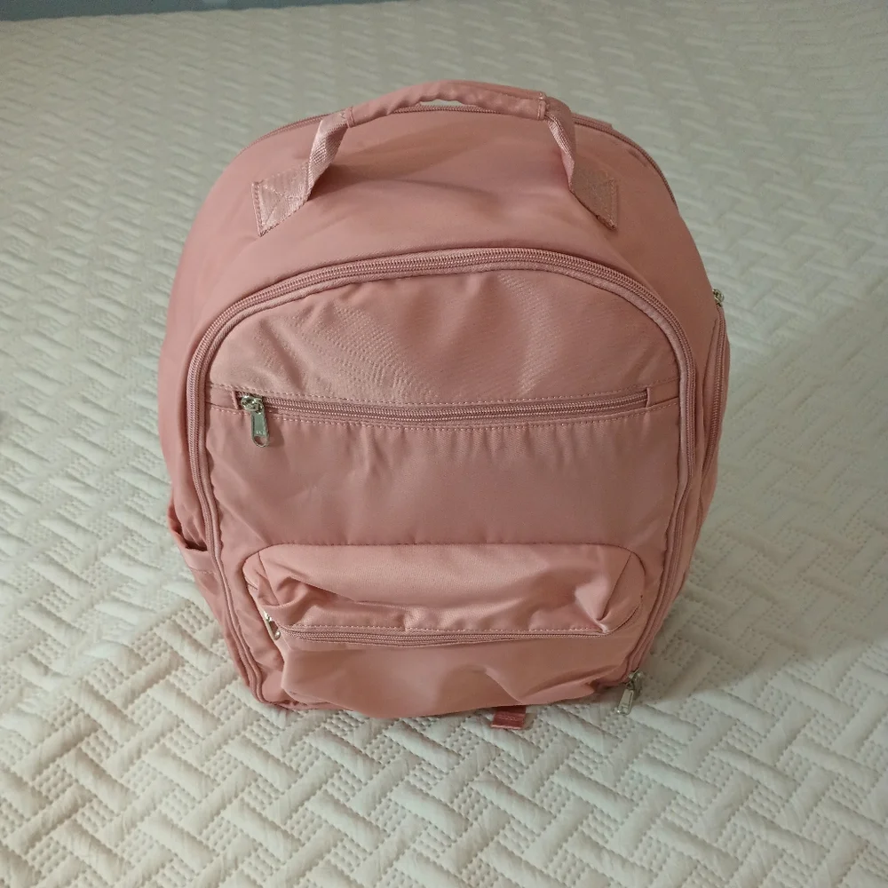 Homiglam Diaper Backpack+Waist Bag+Changing Pad NWOT Pink